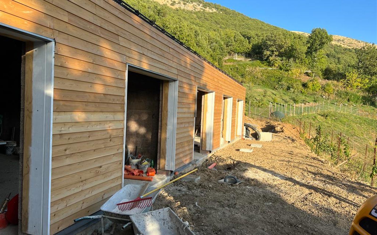 Nuova costruzione in legno realizzata da NVN Impresa Edile a L'Aquila